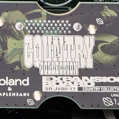 Roland SR-JV80-17 *RARE* "Country Collection" Expansion Board, for 1080 2080 JD-990 XP ...