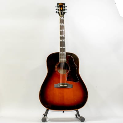 1970s Hayashi Rider Custom Model J-410 Dreadnought Acoustic Guitar with Case image 2
