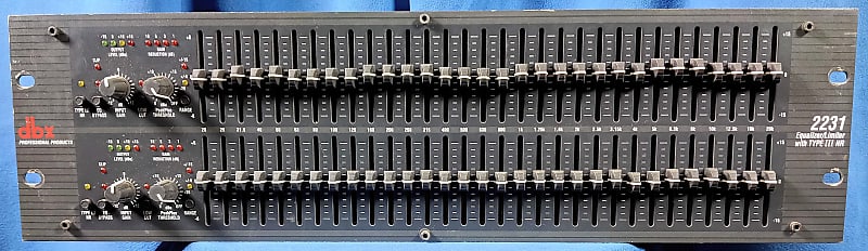グラフィック・イコライザー　ＤＢX 2231 2 本 dbx 2231 Dual 31-Band Graphic EQ | zZounds