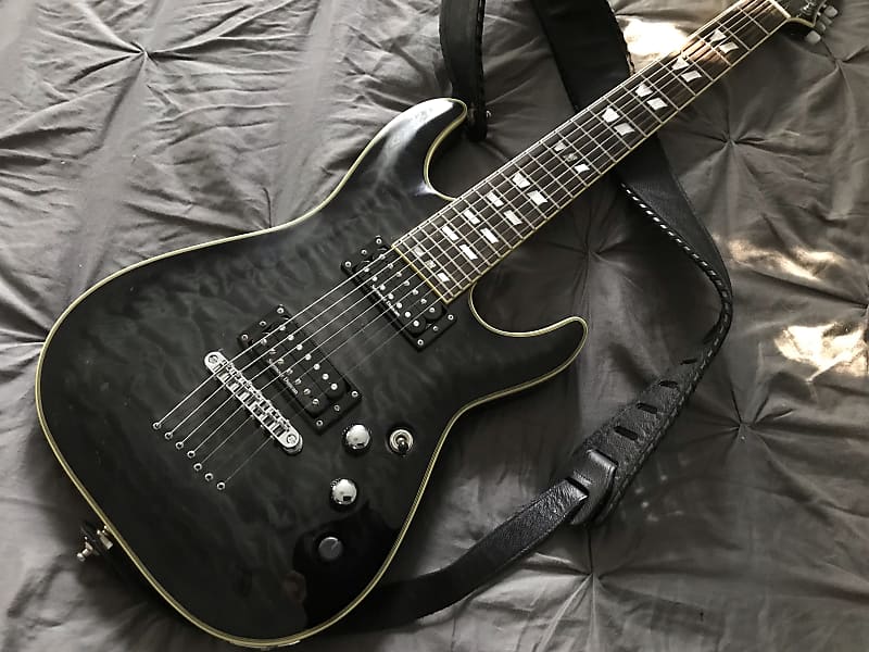 ギター SCHECTER C7 CUSTOM Schecter C-7 Custom - See-Thru Black Reviews | Sweetwater