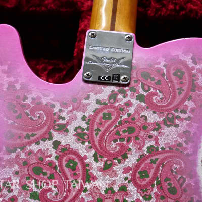 2018 Fender Custom Shop Limited Edition 50's Thinline Telecaster Relic-Pink Paisley. image 20