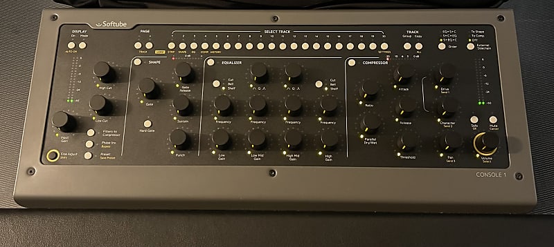 Softube Console 1 MKII Hardware/Software Mixer - Includes American Class A and British Class A image 1