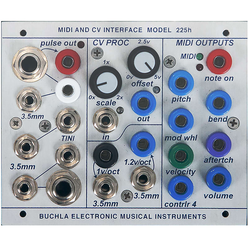 Buchla 225h MIDI-CV Interface image 1