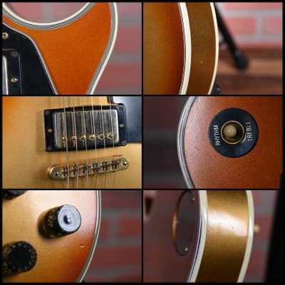 Gibson Les Paul Custom Gold Burst (Harvest Gold) 1981 w/OHSC image 12