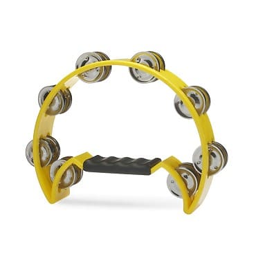 Stagg TAB-2-YW Tambourine Yellow