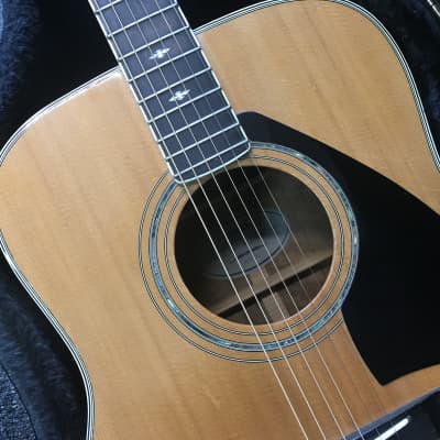Yamaha FG-450S Dreadnought Acoustic Guitar made in Taiwan in good condition with hard case image 6