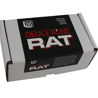 ProCo DTRAT Deucetone RAT Dual Distortion/Fuzz/Overdrive Pedal image 4