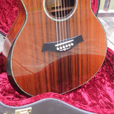 Taylor ps14ce FLTD sinker redwood&ebony limited accoustic guitar with pickup image 1