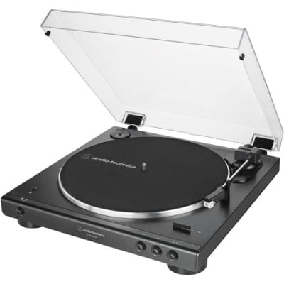 Audio-Technica AT-LP60XBT-USB-BK Fully Automatic Two-Speed Stereo Turntable With Bluetooth & USB (Black) image 2
