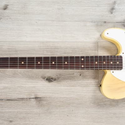 Fender 1960 Telecaster Relic Guitar, Rosewood Fingerboard, Natural Blonde image 7