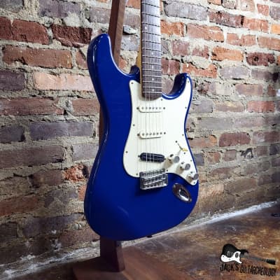 JAKE'd: Squier Stratocaster w/ Splitrail Humbucker (2000s Imperial Blue) image 3