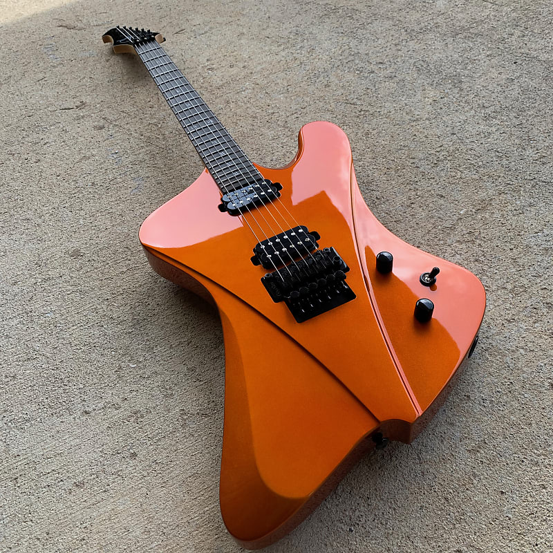 Sully Guitars Conspiracy Series Raven 2019 Orange You Glad image 1