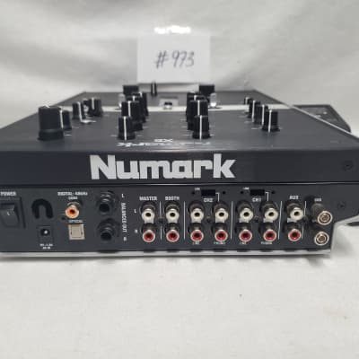Numark X5 Two-Channel 24-Bit DJ Mixer #973 Good Used Working Condition image 5
