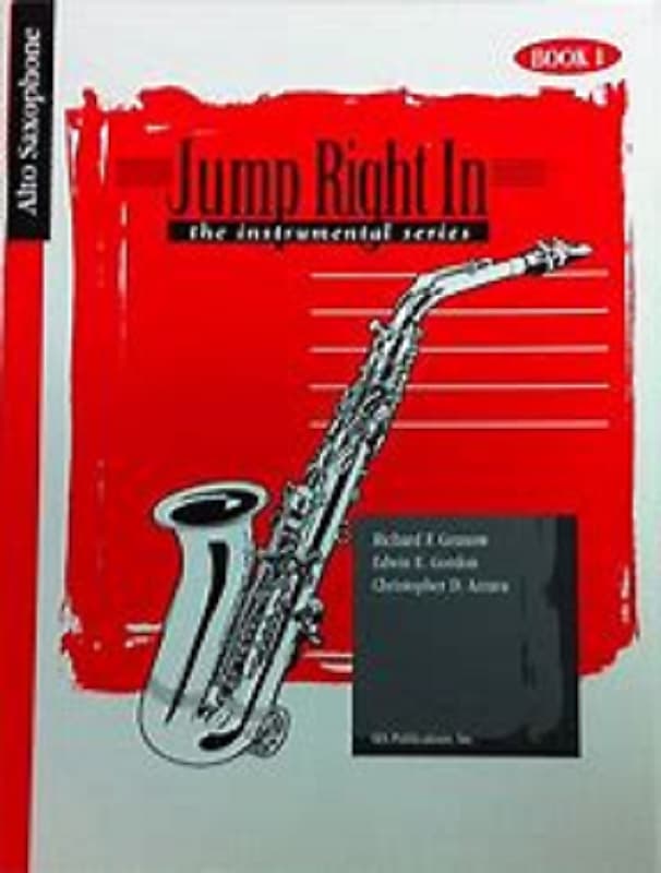 Jump Right In Band Method Bk 1 Alto Sax Reverb