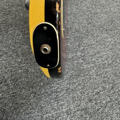 Mosrite Brass Rail 70s Red Burst image 20