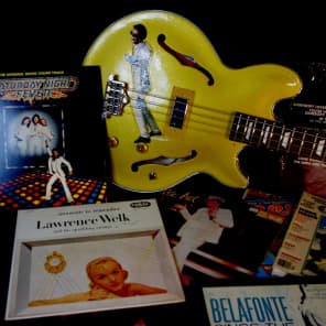 Epiphone Jack Casady Signature Bass 2000 Metallic Gold image 2