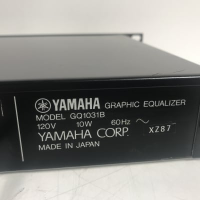 Yamaha Graphic Equalizer GQ1031B image 5