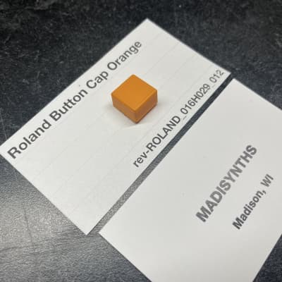 ORIGINAL Roland Orange Button Cap (016H029) for Juno-6, Juno-60