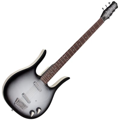Danelectro Longhorn Baritone Electric Guitar ~ Blackburst image 3