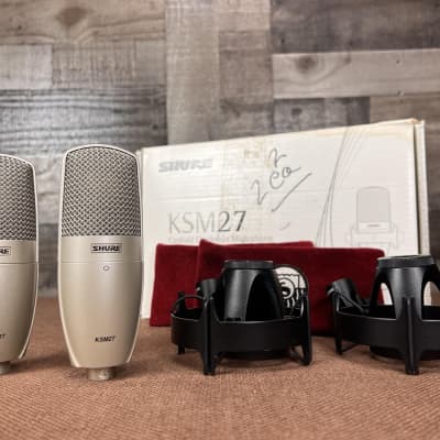 セール中 KSM27よりも高音質 SHURE SM27 海外アーティストも絶賛