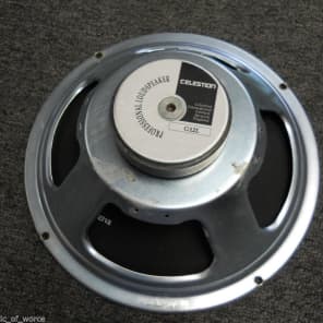 Celestion G12L 35-Watt 12" 8 Ohm Speaker (B)  Silver image 1