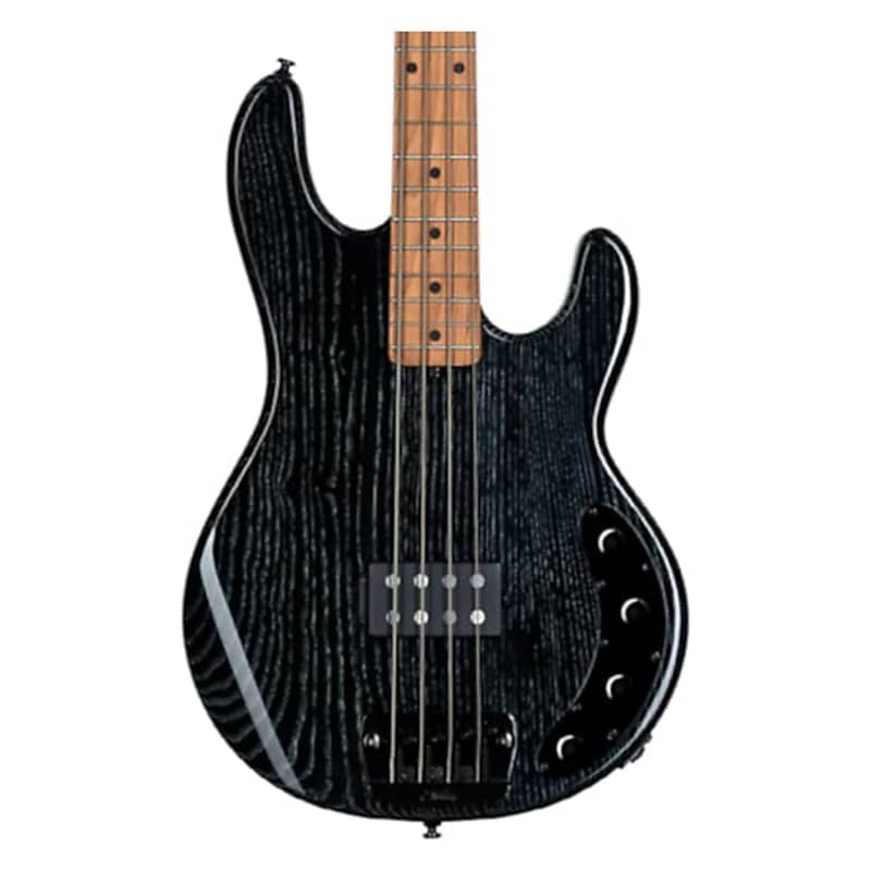 Sterling StingRay Ray34 Ashwood Bass Guitar (Black w/ White | Reverb