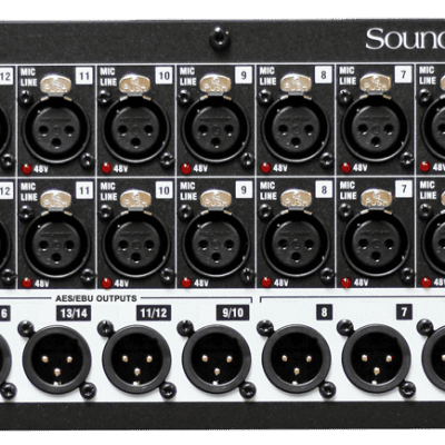Soundcraft Mini Stagebox 32R 32 Input/16 Output(8 Analog/8 Digital) w/ MADI-USB Card image 1