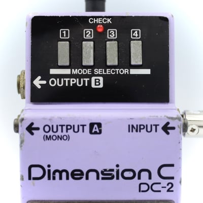 Boss DC-2 Dimension C With Original Box 1985 Made in Japan Vintage Chorus Guitar Effect Pedal 601300 image 3