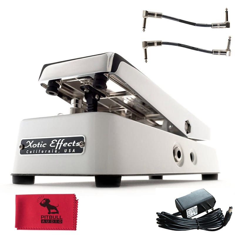 Xotic XW1 Wah Guitar Pedal w/ Power Supply, Patch Cables & Reverb