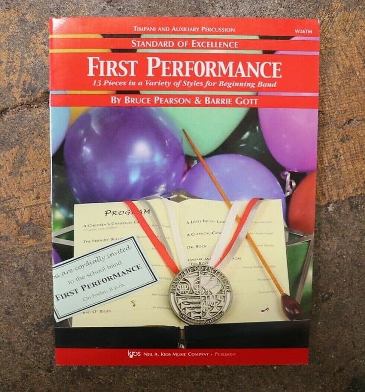  standard of excellence first performance timpani reverb