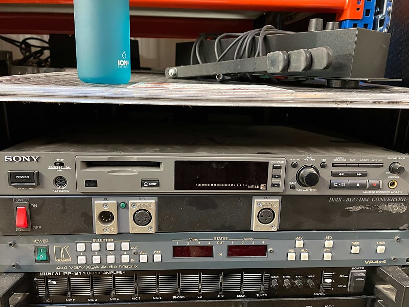 Sony MDS E12 minidisc recorder Reverb UK