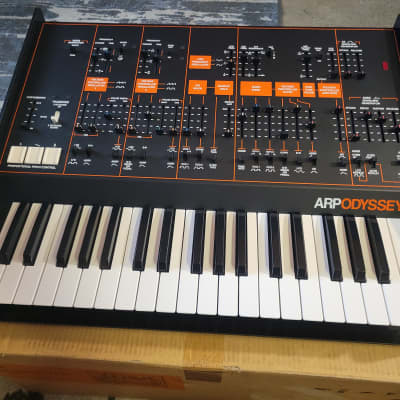 Korg ARP Odyssey FS Rev3 37-Key Duophonic Analog Synthesizer 2017 - Present - Black/Orange