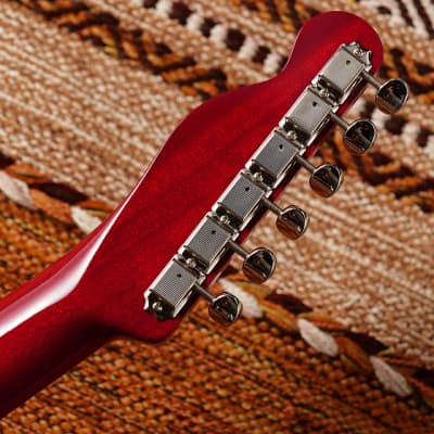 K.Nyui Custom Guitars KN-TE Thinline w/Lollar P.U Inperial HB  #1744 - Trans Cherry image 7