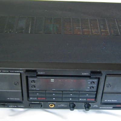 Kenwood Hi-End Cassette-Tapedeck KX-W8020 Dual-Record-Autoreverse image 1