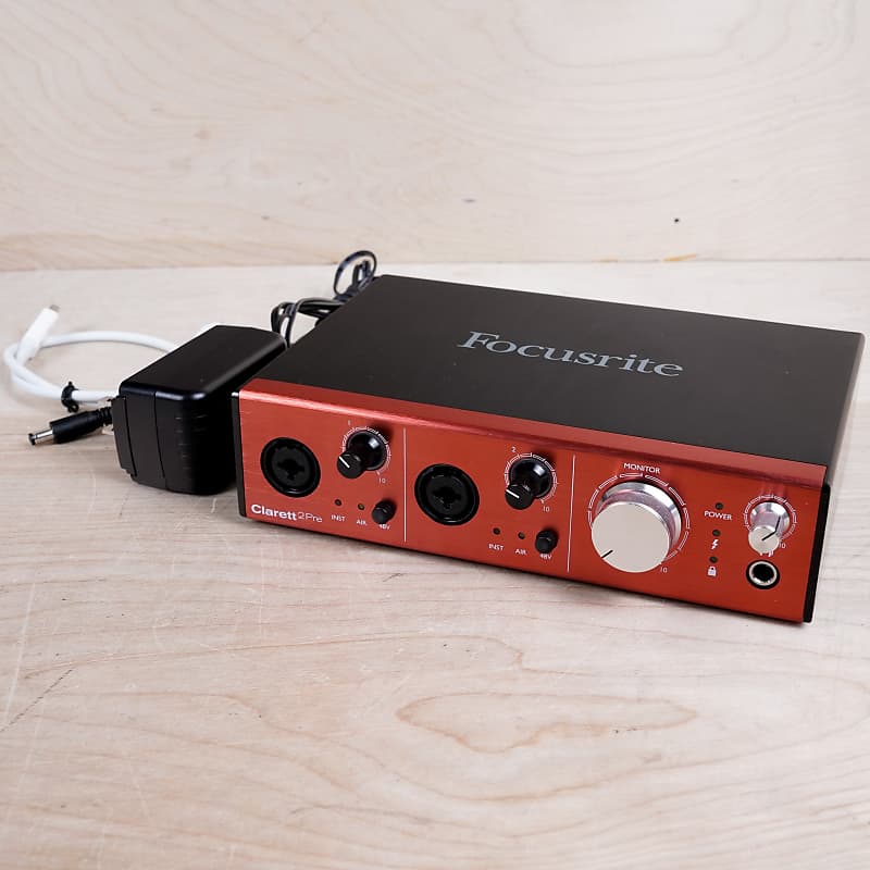 Focusrite Clarett 2Pre Thunderbolt Audio Interface | Reverb