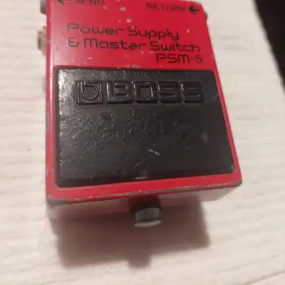 Boss  Psm5 Power Controler 1990s  Red image 1