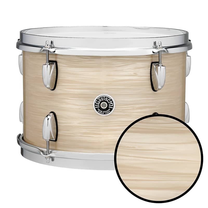 Gretsch Tom Tom USA Brooklyn 8x7 Creme Oyster image 1