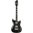 Hagstrom Pat Smear Signature Black Electric Guitar -PASS-BLK -Foo Fighters -USED
