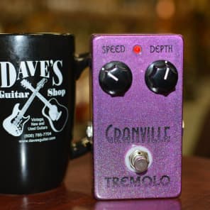 Granville  Tremolo pedal  Purple Sparkle image 1