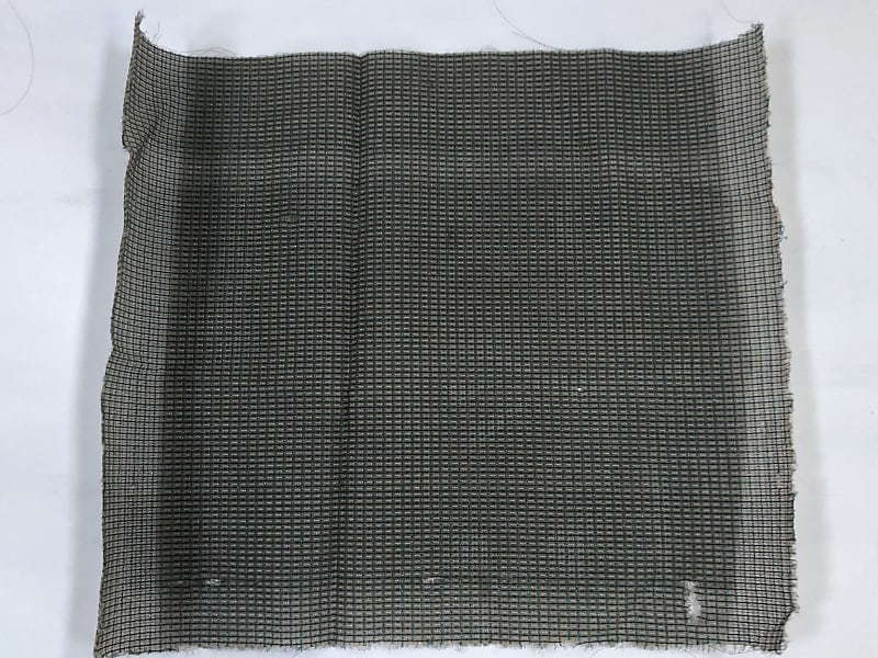 Vintage CBS Fender Silverface grill cloth 1968 1971 twin Reverb