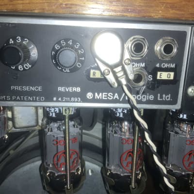 Mesa Boogie Mark IIC+ 100 watt 2C+ 1985 - Wood and Wicker | Reverb