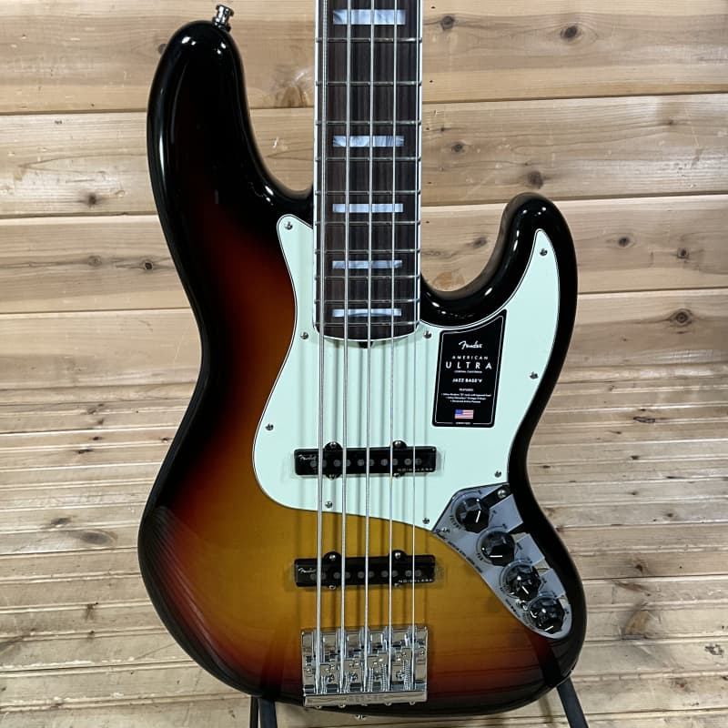 Photos - Guitar Fender American Ultra V Jazz Bass - Ultraburst new 