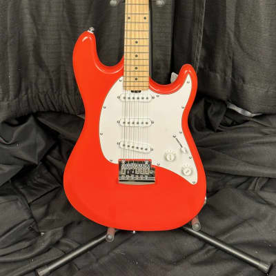 Sterling by Music Man  S.U.B. Cutlass SSS Electric Guitar Fiesta Red 2022 Fiesta Red for sale