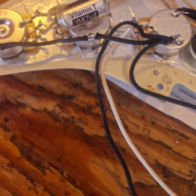 Fender Stratocaster loaded pickguard with Fender pure vintage '61 single coils image 4