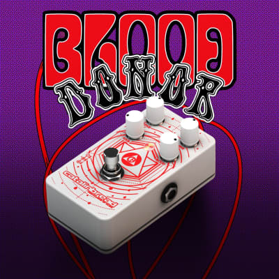 Catalinbread Limited Edition Blood Donor Overdrive Guitar Effect Pedal image 2