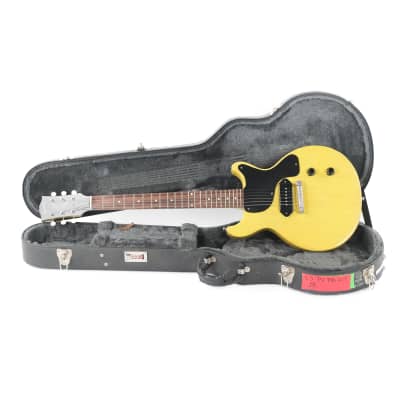 Gibson Les Paul Junior Double Cutaway TV yellow Owned By
