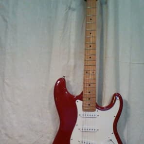 Indy Custom Strat, copy,  since 2010? Red image 2