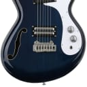 Danelectro 66BT Baritone Electric Guitar - Transparent Blue