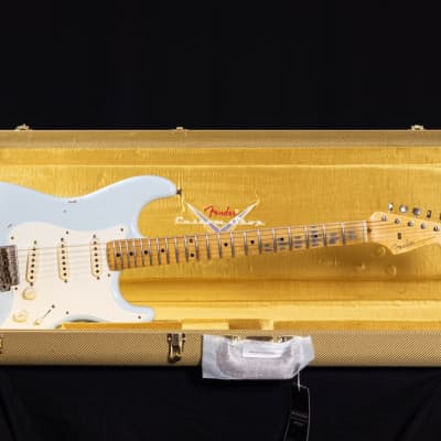 Fender Custom Shop 1956 Strat Relic Sonic Blue image 2