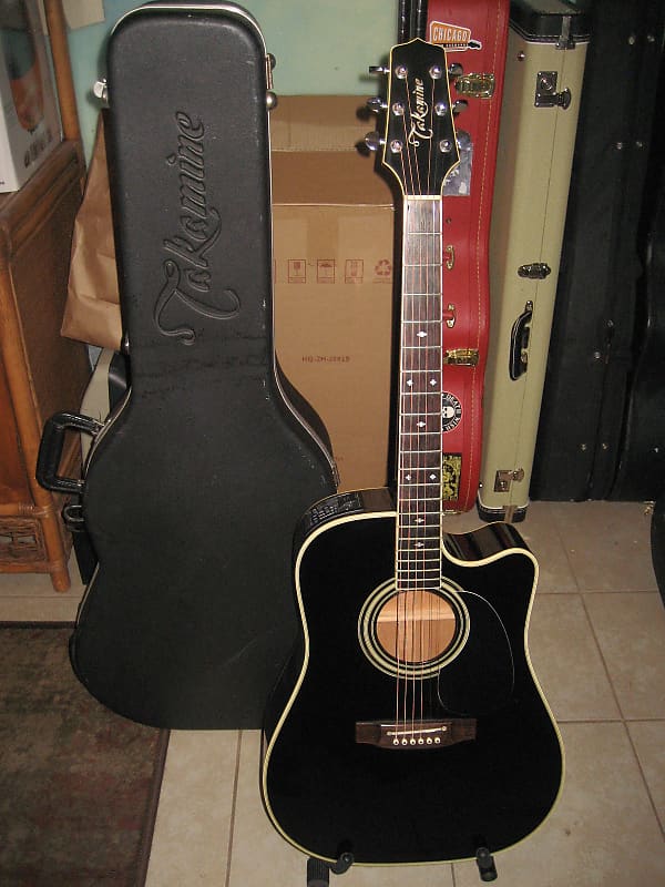 Takamine EF-341 C~Vintage 1992~Made In Japan~w/Takamine Thermal Hard  Case~MIJ~Video~Very Good~Acoustic/Electric~